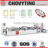 Chovyting automatic plastic ziploc stand up paper bag making machine