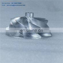 880696-5001S G35-900 Compressor Wheel Standard Rotation 62*76mm 9 Blade Billet Wheel Point Milling thumbnail-2