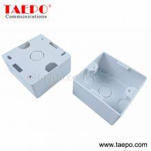 80 French Style Back Box Compatible With 80 Network Faceplate