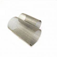 Stainless Steel Cylinder Mesh Screen Filter Tube Woven Wire Mesh Strainer Filter Round Woven Mesh Tube