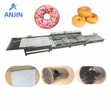 Automatic Donut Making Machine Yeast Donut Maker Donut Fryer Ring Donut Forming Machine thumbnail-4