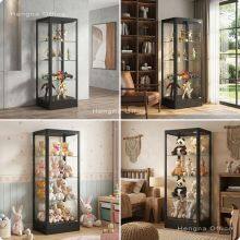 Narrow Vertical Display Cabinet | Lockable Safety&Easy Cleaning | Space-Saving Design for Retail Toy Shop Corners thumbnail-3