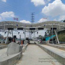 Export Bolt - Ball Grid Gas Stations, Pipe Truss Gas Station Canopies Are Easy to Install for Overseas Projects. Large - Span Canopies Are Processed With Light Self - Weight Structure. Choose Guangzhou Pucheng. thumbnail-3