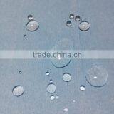 green and blue alchol water repellent medical garment fabric for surgical gown garment