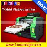 A3/A4 Size Flatbed Hot Sale Digital Garment Printing Machine for Tshirt Printing Good Quality thumbnail-1