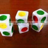 16MM Square Corner Big Circle Point Dice/Red Yellow Green Dice/personalized Dice thumbnail-6