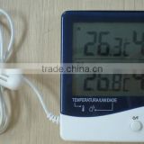 digital indoor and outdoor thermometer-hygrometer