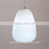 Glass Oval Globe Hanging Lamp Fixtures With 1 Light for Shops China Supplier thumbnail-1