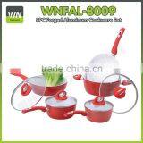 9PCS Aluminum Cookware Set Removable Handles(WNFAL-8009)