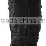 100% Cotton Black Cargo Work Trousers Wholesale thumbnail-1