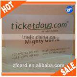 Cmyk Printing Pvc Transparent Card