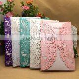 2016 New Design Laser Cut Wedding Invitations Wholesale thumbnail-1