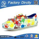 Vulcanized Hot Sale Wholesale Plimsoll Canvas Shoes thumbnail-1