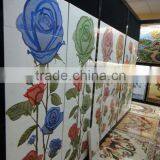 Iraq Decor group picure with flower 300X600mm