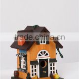 New novelty painting wooden bird shed