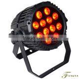 12PCS 15W 5 IN 1 RGBWA Outdoor Led Par Light