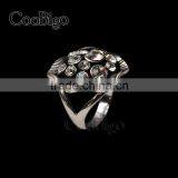 Fashion Jewelry Rhinestone Flower Ring Vantage Style Women Party Show Gift Dresses Apparel Promotion Accessories thumbnail-4