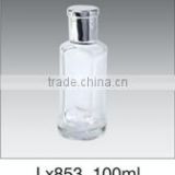 80 100ml Various shapes perfume glass bottle with lid