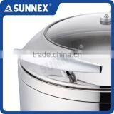 SUNNEX New Design Creative Mirror Polished Stainless Steel Digital Display 10 Litre Electric Soup Warmer thumbnail-4