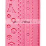 FD-001 Funny Kid Style Cake Decoration Factory Direct Sale Silicone Fondant Mould