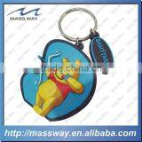 Souvenir Promotion 3D Panada Shape Custom Soft PVC Key Chain
