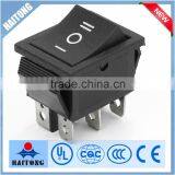 RS-608 Rocker Switch T85 6 Pin 3way and Black Cover About The12V Rocker Switches thumbnail-1