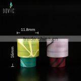 Colorful Acrylic Friction Drip Tips Without O-rings Wide Bore Friction Acrylic Drip Tip thumbnail-4