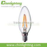 2016 Hot Selling LED Candle Light Bulbs C35F E14 2W Dimmable Led Filament Bulb thumbnail-1