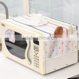 High quality WaterProof Microwave Oven Dust Cover linen/Microwave oven oilproof cover