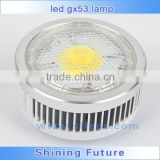 Popular GX53 Recessed Led Lamp 5w 7w 9w Round COB Downlight Cool Warm White GX53 Base 110v 220v 240v