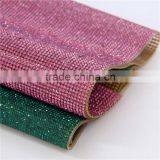 2015 rhinestone hot fix mesh 24x40cm self adhesive for shoes dress decaration