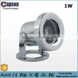 AC or DC 12V /24V IP68 1W Underwater Lighting With Landscape Lamps for Led Pool Light