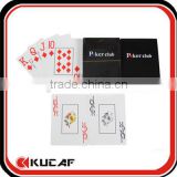 cheap washable pvc playing card for entertainment
