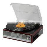 Rain Lane Radio Turntable Built In Speakers lp Vinyl Record Player thumbnail-2