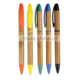 Twist action ball pen Eco-paper pen for school use