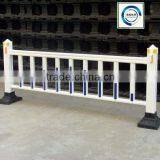 White Welded Road Fence