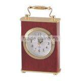 Pearl Wooden/Metal Desk Alarm Clock T003-A