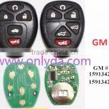 Auto Key for Buick 6+1 Button Remote Key With FCCID OUC60270-315mhz