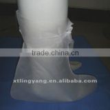 Disposable white PP boot cover