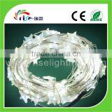 Heart or Snow Shaped LED Copper String Light