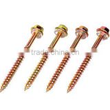 Hex Flange Head Wood Screws Type 17 With PVC Washer Series