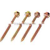 Hex Flange Head Wood Screws Type 17 With PVC Washer Series