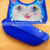 Wholesale Cartoon Silicone Baby Bib Bandana Set, Baby Drool Bib Manufacturer thumbnail-5