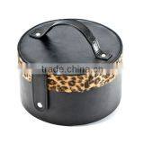 Custom Mirrored Packaging Pu Leather Cosmetic Box thumbnail-3