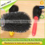 Car Dust Brush Car Cleaning Brush, Short Handle Car Tire Cleaning Brush