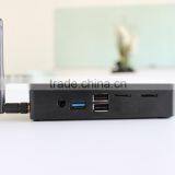 2016 New Arraival Bay Trail Celeron Based Fanless Box PC NUC PC With SIM and TF Card Slot 4USB HDMI Home Theater DBYT50 thumbnail-2