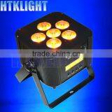 Battery Wireless 6*10w 4in1 Rgbw Used Stage Lighting for Sale