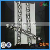 China Wholesale Plastic Rhinestone Trimming for Shoes & Wedding Dress Decoration thumbnail-4