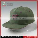 CUSTOM CHEAP GREEN FLAT BRIM KID SNAPBACK HAT thumbnail-1