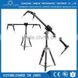 Factory supply heavy duty camera video rail dolly slider 100cm with pan head
